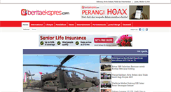 Desktop Screenshot of beritaekspres.com